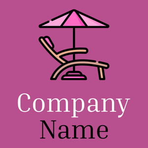 Hammock logo on a Royal Heath background - Viajes & Hoteles