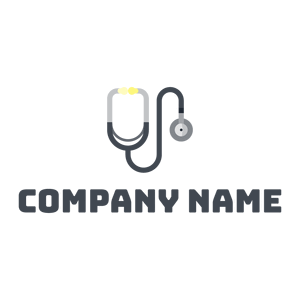 Stethoscope logo on a White background - Medizin & Pharmazeutik
