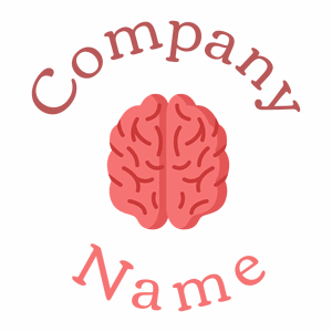 Salmon Brain on a White background - Medical & Farmacia