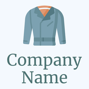 Leather Jacket logo on a Alice Blue background - Mode & Beauté