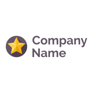 Star logo on a White background - Abstrato