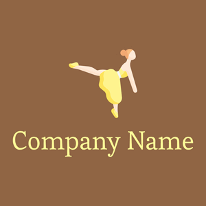 Ballet on a Dark Wood background - Entretenimento & Artes