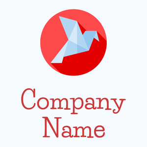 Origami on a Alice Blue background - Empresa & Consultantes