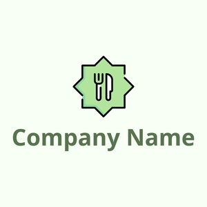Halal logo on a Honeydew background - Comida & Bebida