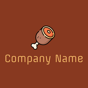 Contessa Meat on a Burnt Umber background - Animales & Animales de compañía