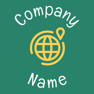 Around the world logo on a Elm background - Zakelijk & Consulting