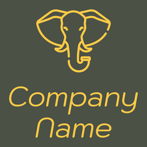 Elephant on a Cabbage Pont background - Animales & Animales de compañía