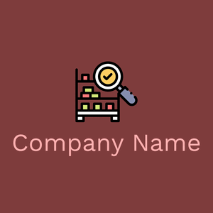Inventory logo on a Stiletto background - Abstrait