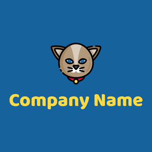 Cat on a Denim background - Animais e Pets