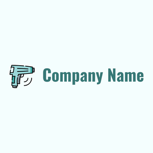 Thermometer logo on a Azure background - Médicale & Pharmaceutique