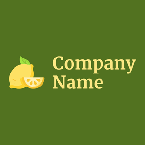 Lemon logo on a Fiji Green background - Alimentos & Bebidas