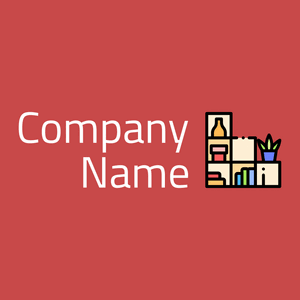 Shelves logo on a Sunset background - Muebles de casa