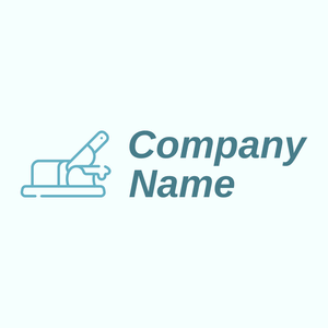 Butter logo on a blue background - Agricultura