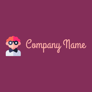 Nerd logo on a Rose Bud Cherry background - Onderwijs