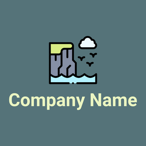 Cliff logo on a Breaker Bay background - Ecologia & Ambiente