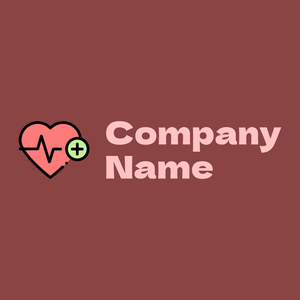 Heartbeat logo on a Matrix background - Medical & Pharmaceutical