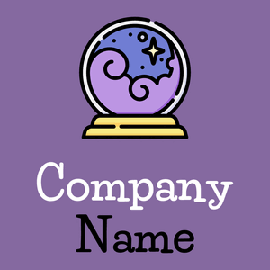 Crystal ball logo on a Deluge background - Divertissement & Arts