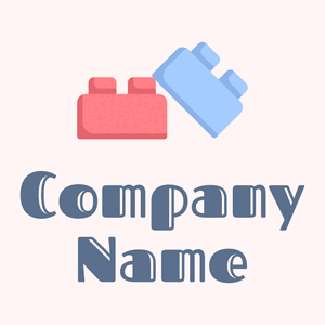 Bricks logo on a Snow background - Enfant & Garderie