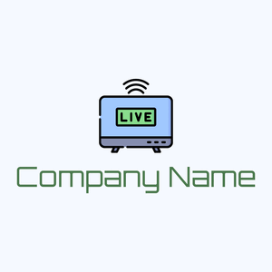 Columbia Blue Broadcasting on a Alice Blue background - Technologie