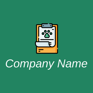 Medical report logo on a Elf Green background - Animales & Animales de compañía