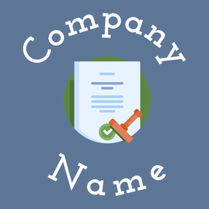 Document logo on a Waikawa Grey background - Zakelijk & Consulting