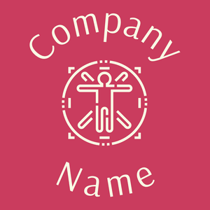 Anthropology logo on a Mandy background - Medical & Farmacia