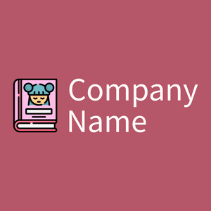 Manga logo on a Blush background - Divertissement & Arts