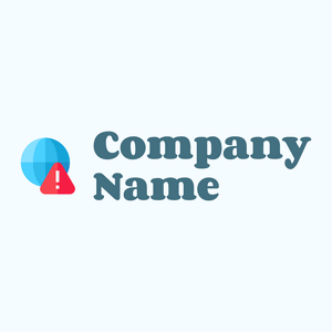 No internet logo on a Alice Blue background - Computadora