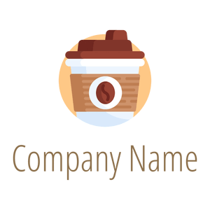 Coffee logo on a White background - Eten & Drinken