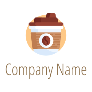 Coffee logo on a White background - Cibo & Bevande