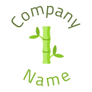 Bamboo Stick logo on a White background - Meio ambiente