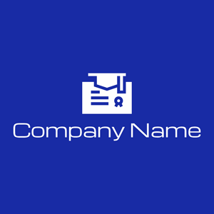 College logo on a Blue background - Affari & Consulenza