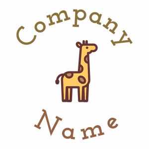 Giraffe on a White background - Animaux & Animaux de compagnie