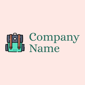 Backpack logo on a Misty Rose background - Autos & Fahrzeuge