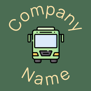 Bus on a Como background - Autos & Fahrzeuge