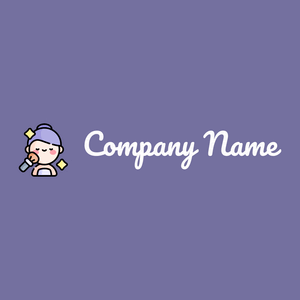 Woman logo on a Deluge background - Moda & Belleza