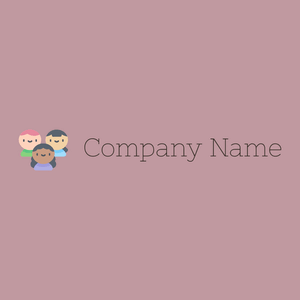 People logo on a Rosy Brown background - Business & Consulting