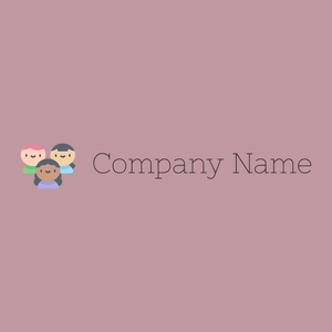 People logo on a Rosy Brown background - Entreprise & Consultant