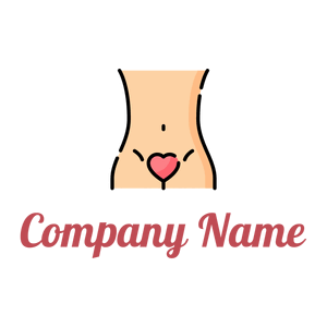 Love logo on a White background - Abstrakt