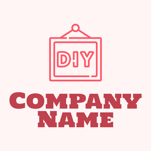 DIY logo on a Snow background - Construcción & Herramientas