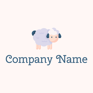 Sheep on a Snow background - Landwirtschaft