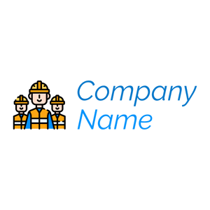 Workers logo on a White background - Construction & Outils