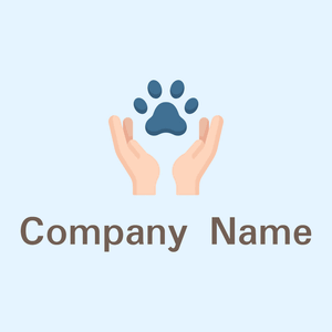 Animal care on a Alice Blue background - Animali & Cuccioli