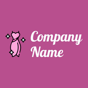 Dress logo on a Royal Heath background - Moda & Beleza