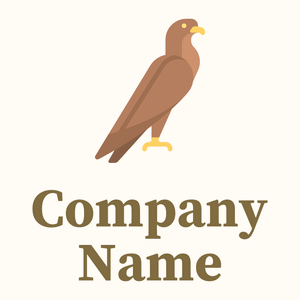 Barley Corn Eagle on a Floral White background - Animales & Animales de compañía