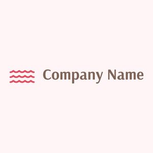 Sea logo on a Snow background - Abstrakt