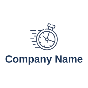 Fast time logo on a White background - Abstracto