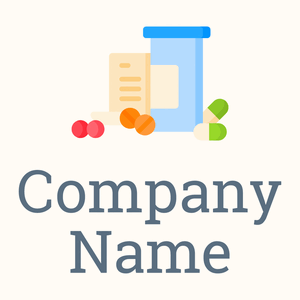 Columbia Blue Drugs on a Floral White background - Medical & Farmacia