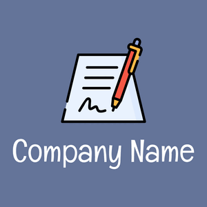Sign logo on a Waikawa Grey background - Negócios & Consultoria
