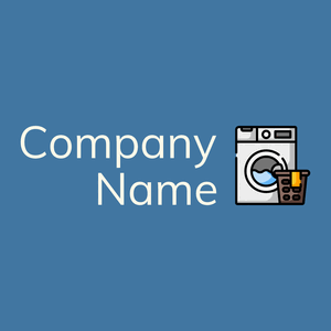 Laundry logo on a Mariner background - Limpieza & Mantenimiento